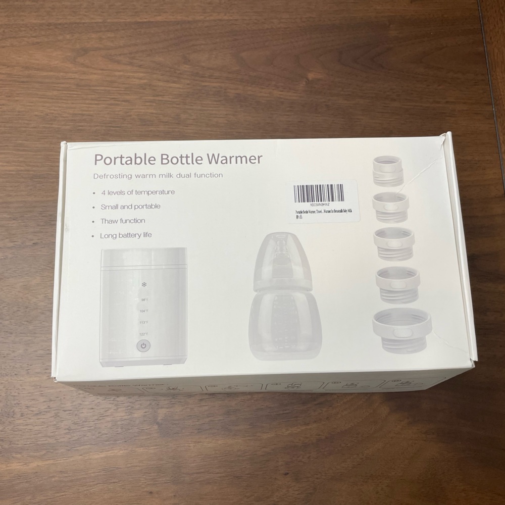 Portable bottle warmer